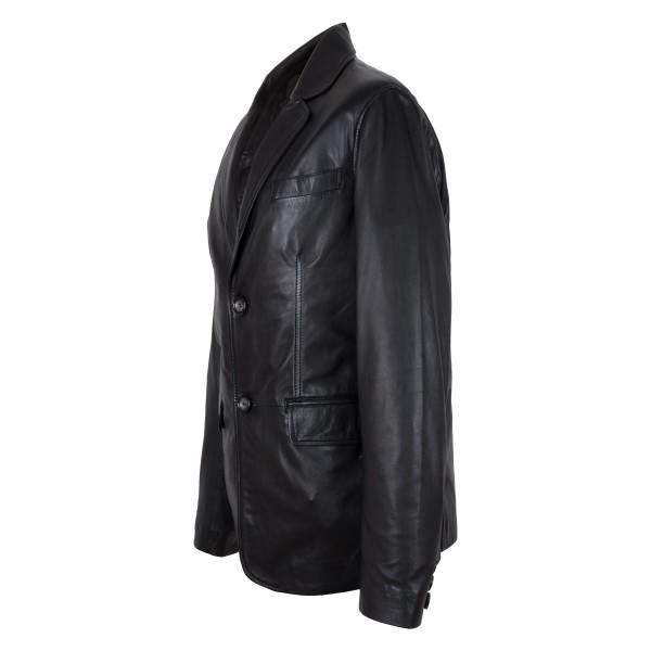 leren blazer heren